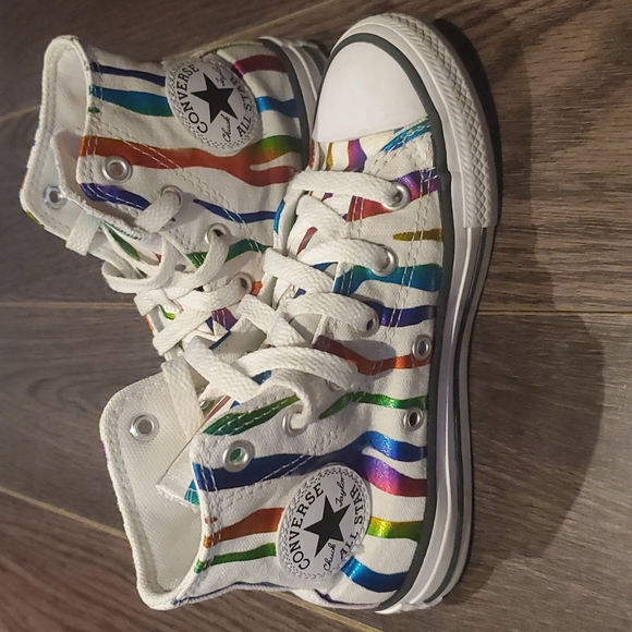 Converse Chuck Taylor High Tops Size 12 - Picture 2 of 5